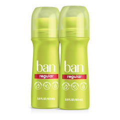 Ban Invisible Roll-On: botella clara y protección 24 horas