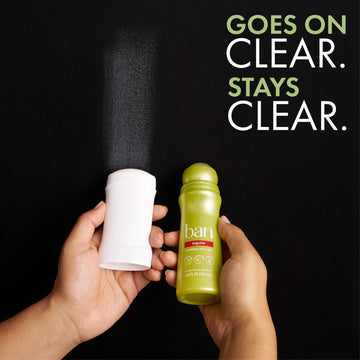Fragancia fresca de rosas y ylang-ylang en Ban Invisible Roll-On.
