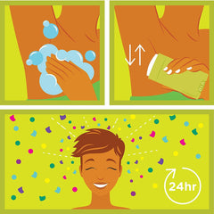 Protección 24h contra olor y sudor de Ban Invisible Solid
