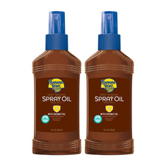 Banana Boat Aceite Bronceador Profundo en spray para bronceado uniforme.