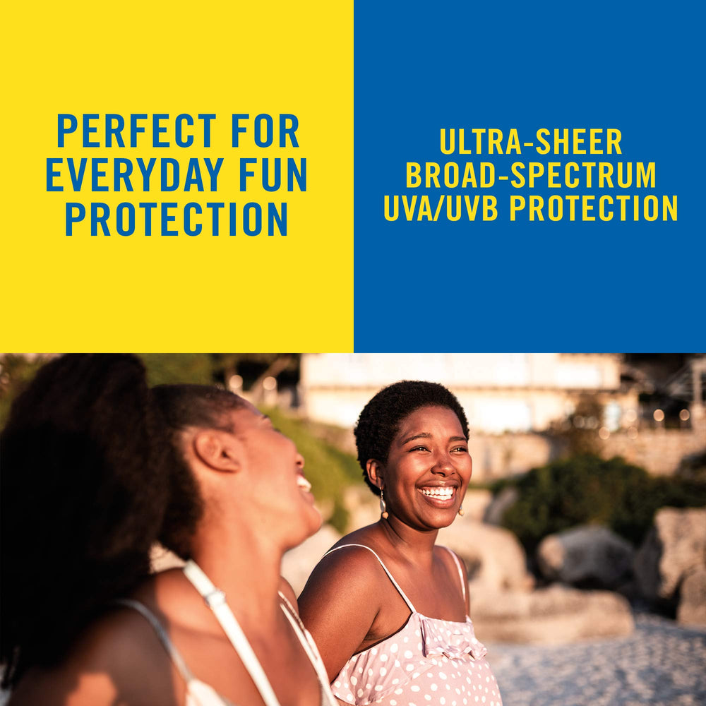 Banana Boat bálsamo labial protección UV amplia para el sol.