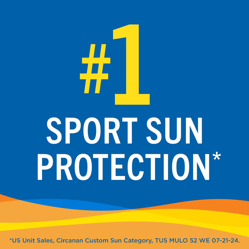 Banana Boat Sport Face SPF50: hidratación duradera con ceramidas, aloe y vitamina E.