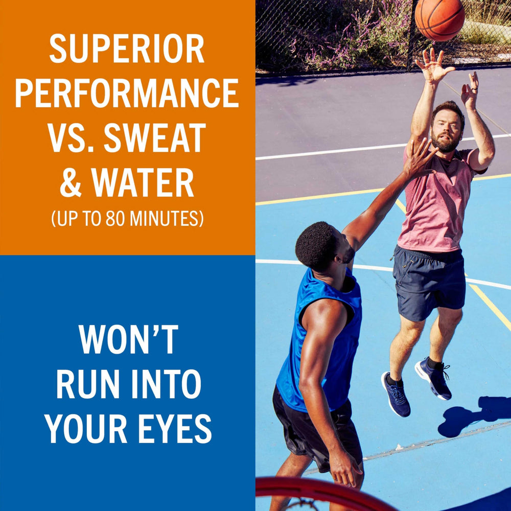 Banana Boat Sport SPF50, protección de amplio espectro UVA/UVB para la piel.