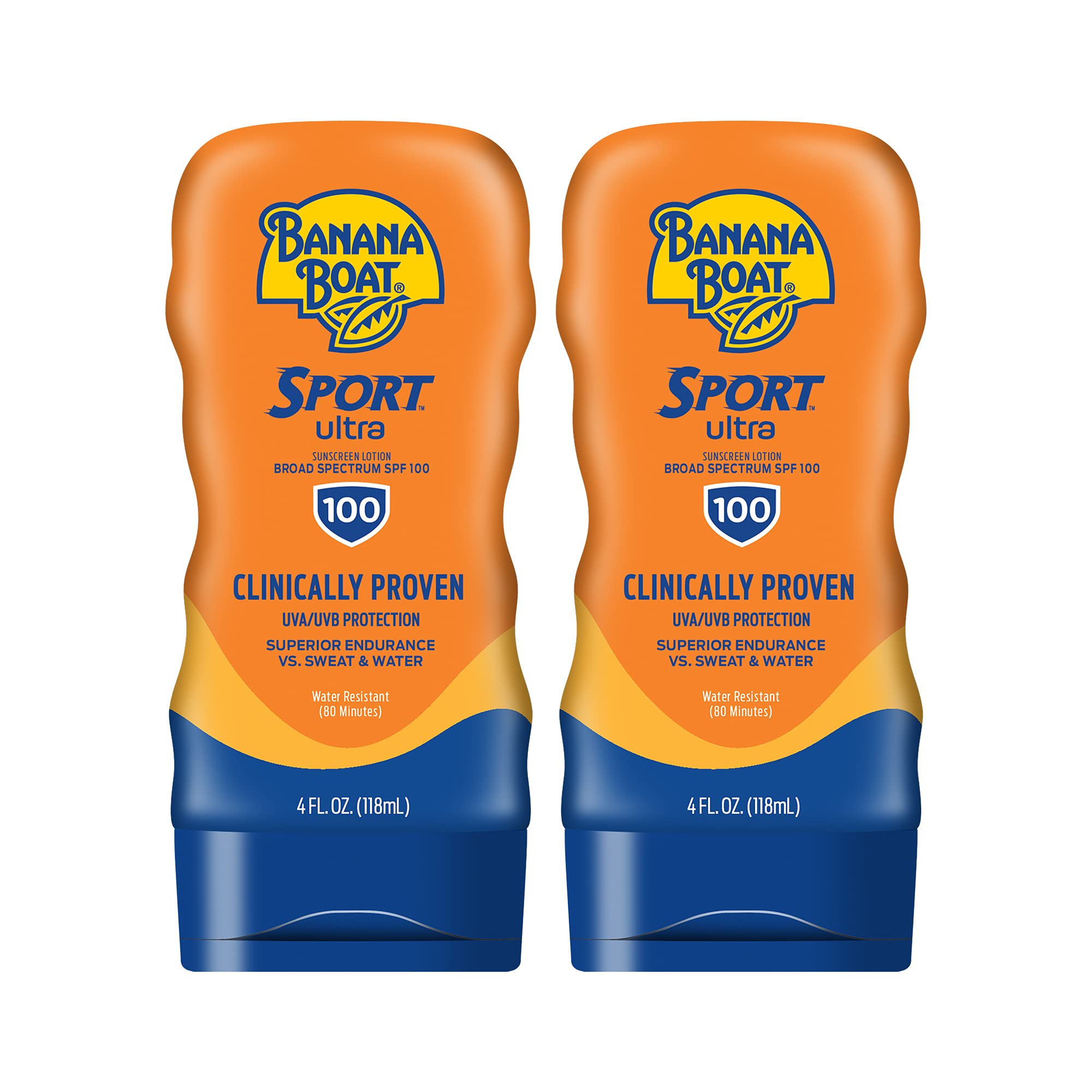 Banana Boat Sport Ultra SPF 100, bouteille 4oz prête à l emploi pendant le sport