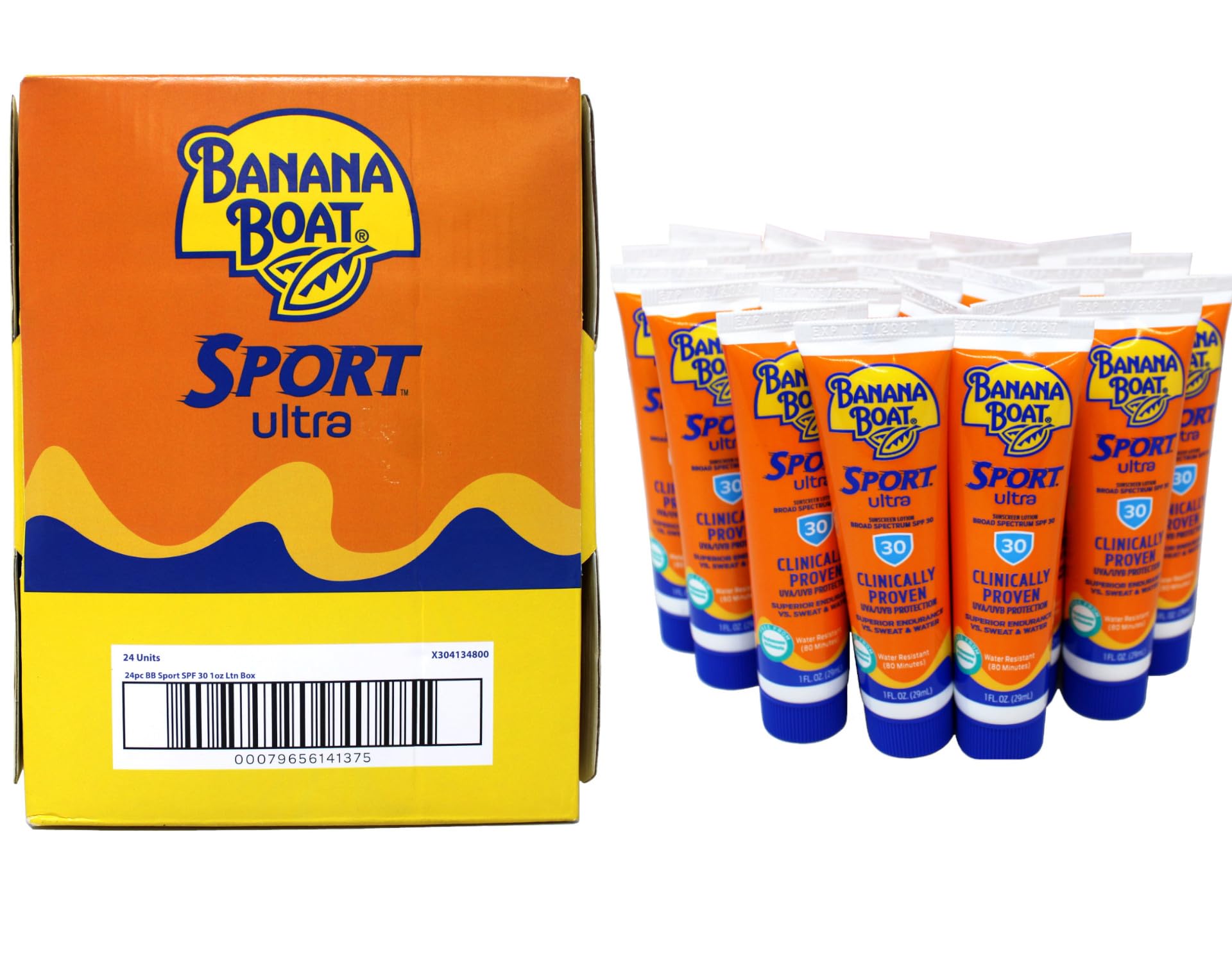 Banana Boat Sport Ultra SPF 30: bote 1oz frente para uso diario al aire libre