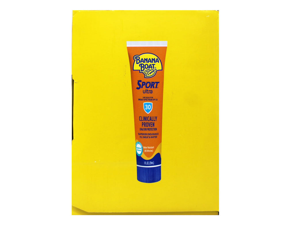 Banana Boat Sport Ultra SPF 30: paquete de 24 para salidas largas