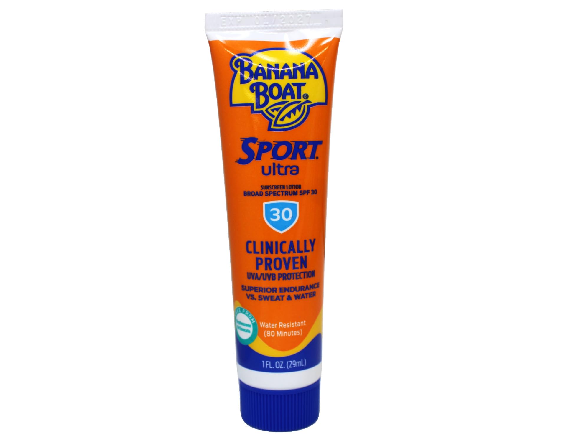 Banana Boat Sport Ultra SPF 30: textura ligera y absorción rápida