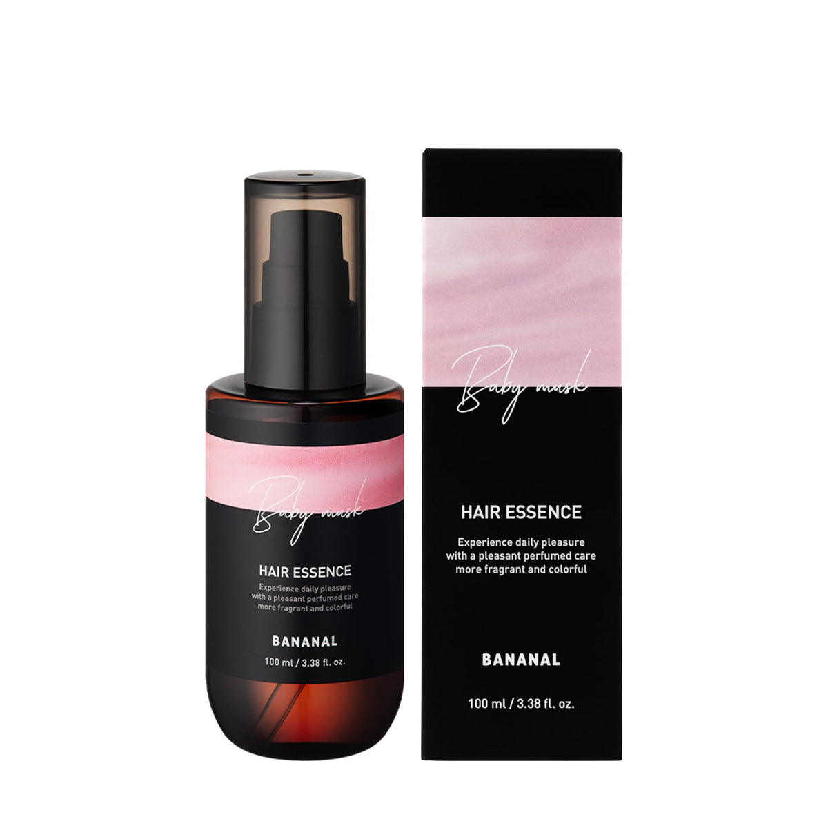 BANANAL Aceite Perfume Cabello Coreano, brillo ligero y absorción rápida.