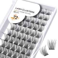 B&Qaugen clústeres de pestañas: caja 72, aspecto natural
