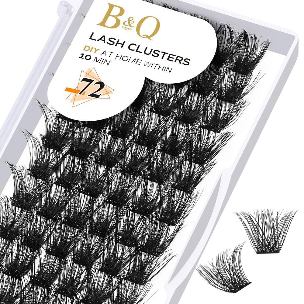 B&Qaugen pestañas clúster 14mm para aplicación casera con 72 unidades