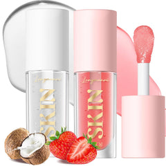 Bangfeng aceite labial doble pack con empaque elegante, ideal para regalo.