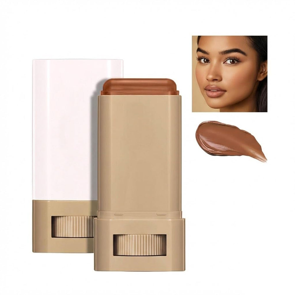 Bangfeng Beauty Balm Serum Stick en acción para un look natural
