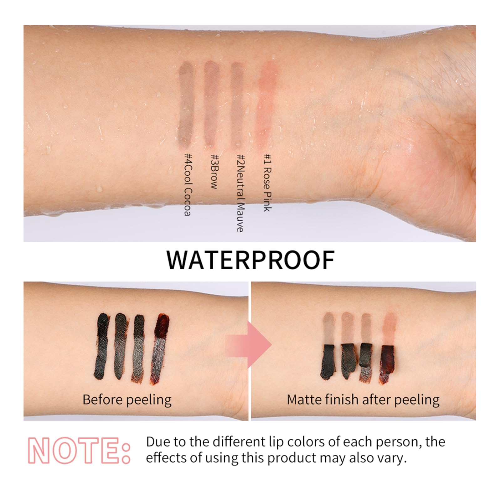 BANGFENG hydrating vegan formula keeps lips soft and comfortable all day.