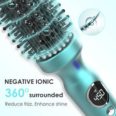 Barril de cerámica turmalina de BANGMENG para brillo suave y reducción de frizz.