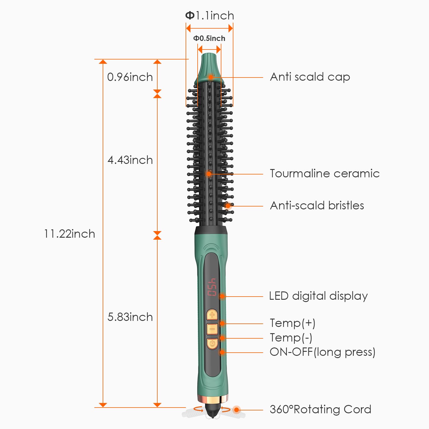 BANGMENG double tension 100-240V, parfait pour les voyages.
