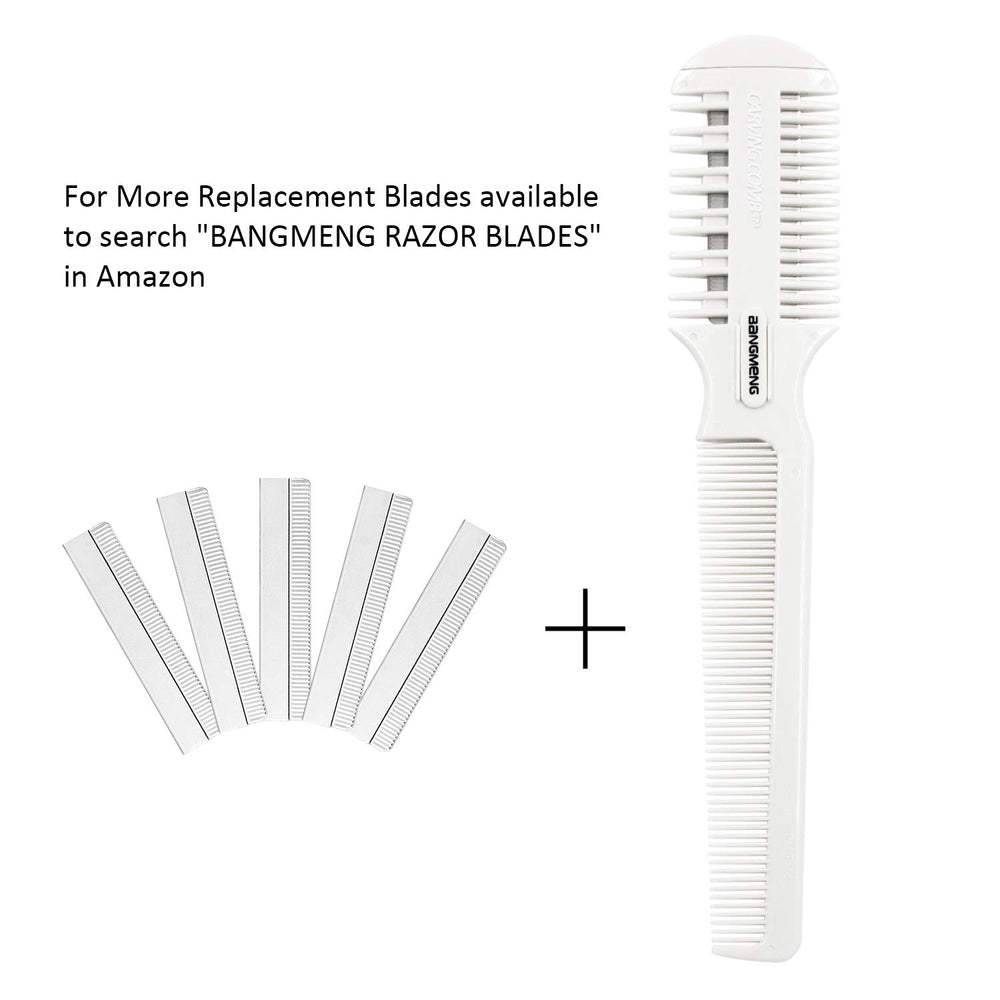 Bangmeng corte-puntas para desenredar y mejorar la textura del cabello.
