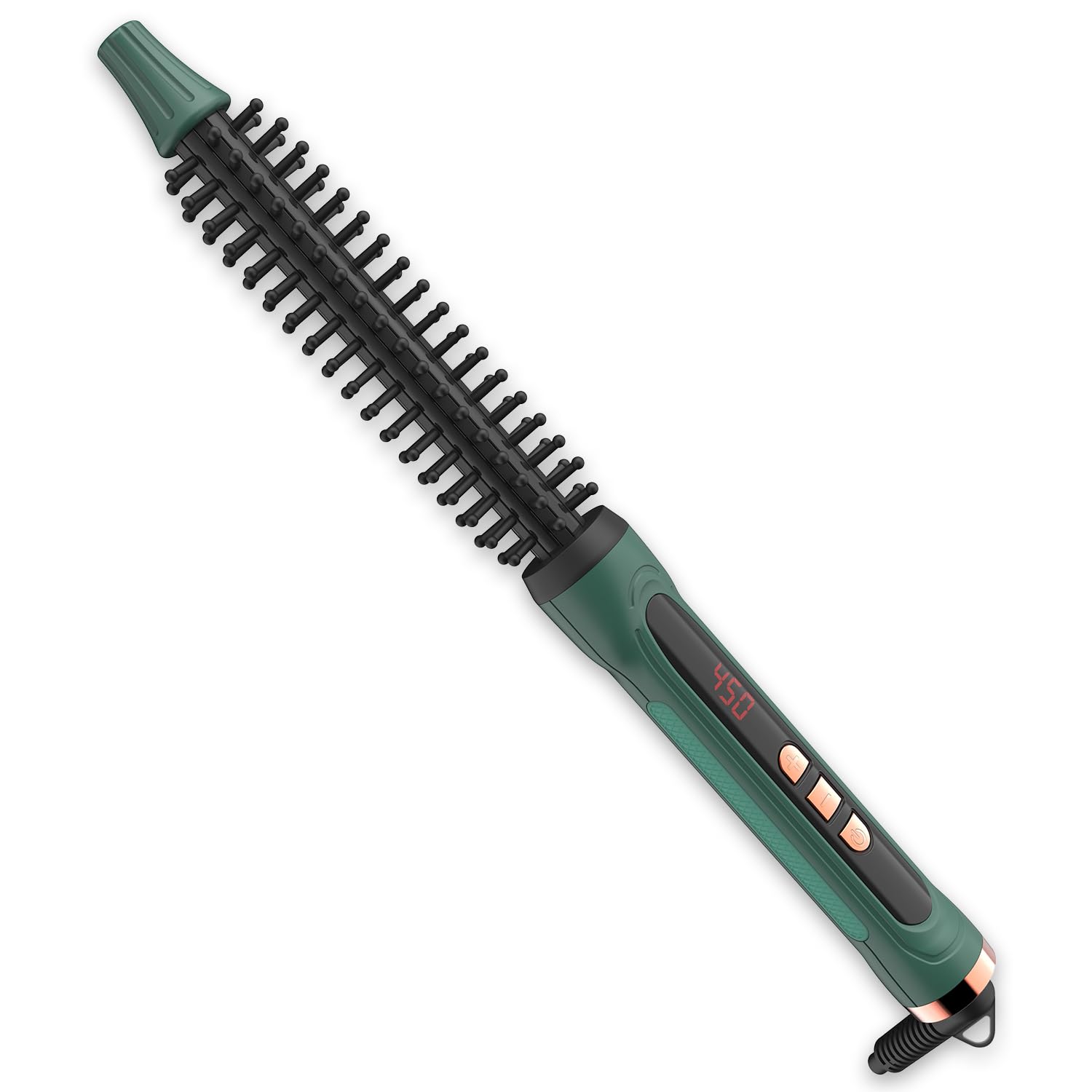 BANGMENG mini cepillo térmico redondo para volumen diario en el cabello