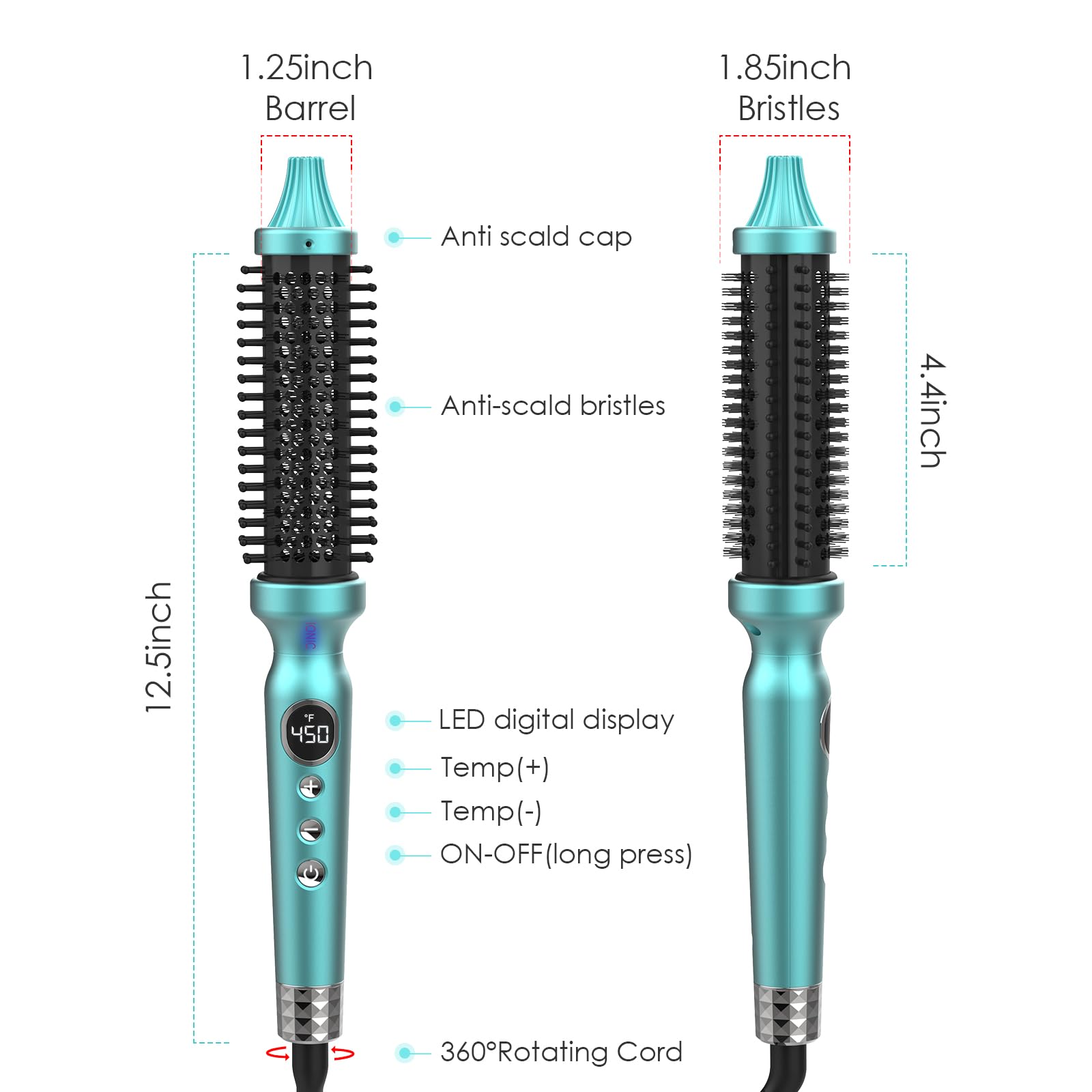 Resultados con rizos definidos y ondas naturales en casa con BANGMENG.