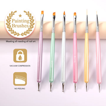 Banidy bolígrafo punteado para uñas, perfecto para puntos decorativos y efectos en relieve.