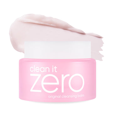 BANILA CO Clean It Zero Original: envase close-up muestra textura sherbet para limpieza suave.