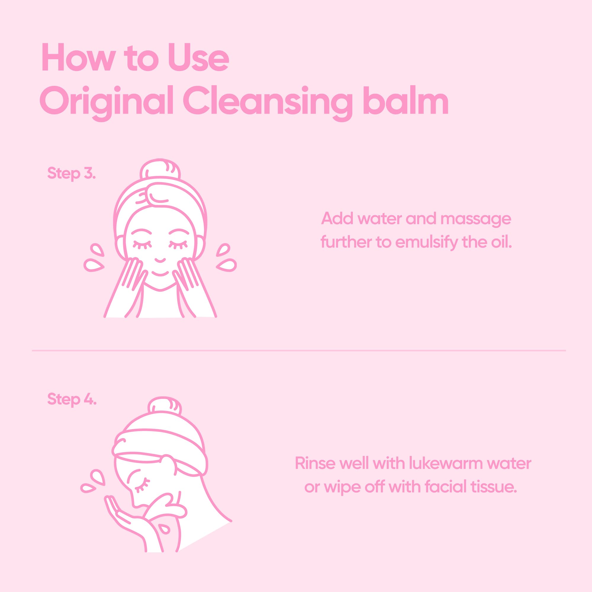 Peau propre, hydratée et douce après le rinçage.