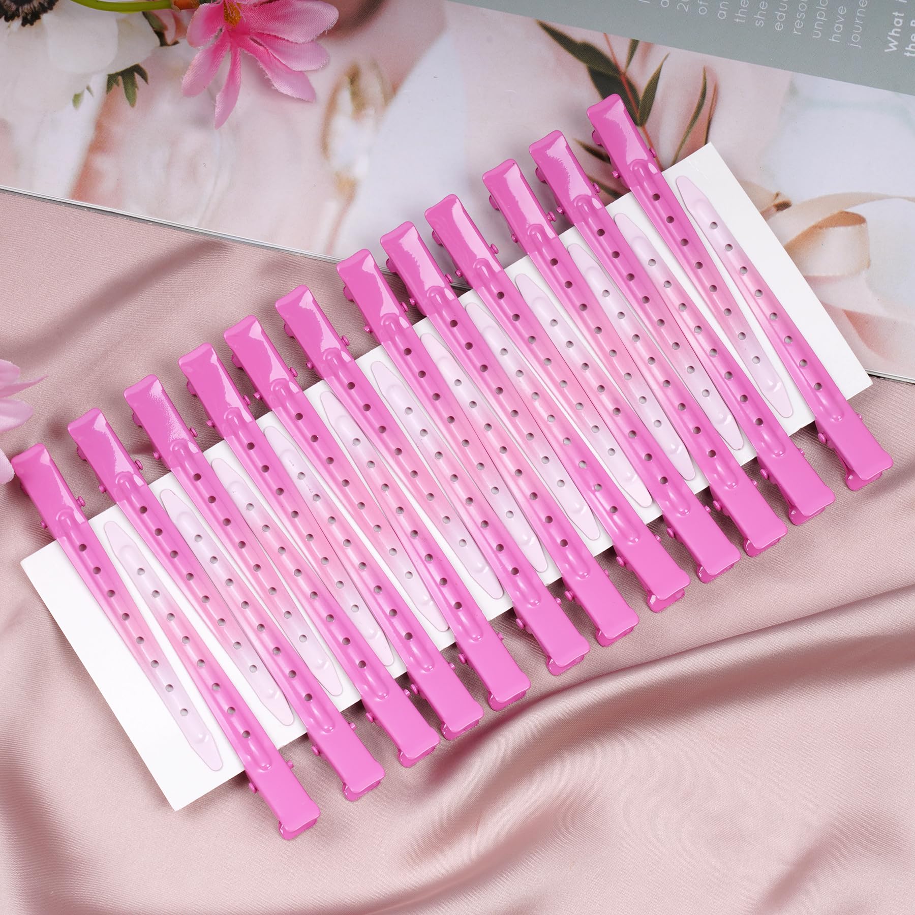 Pinza ganso rosa Bantoye con orificios para mejor agarre