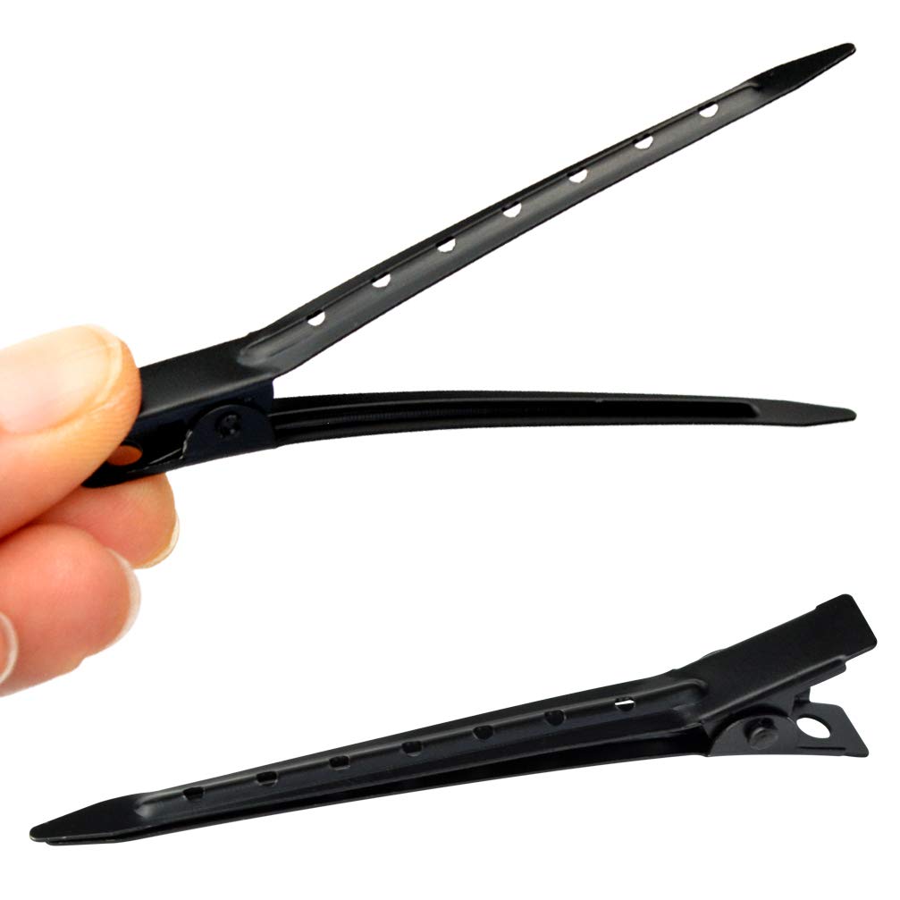 Pinza Bantoye para seccion del cabello de 7 cm, diseño estable.