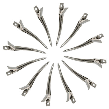 Pinzas Bantoye Pico de Pato para rizar y fijar mechones con suavidad.