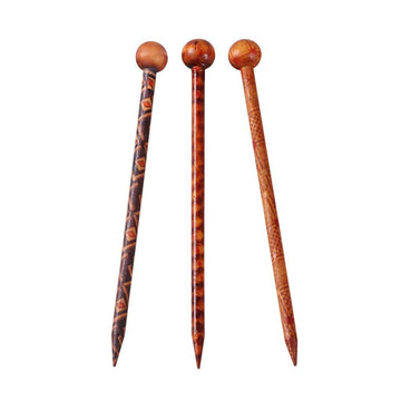 Baoblaze palillos de 13 cm para moños y coletas rápidas.