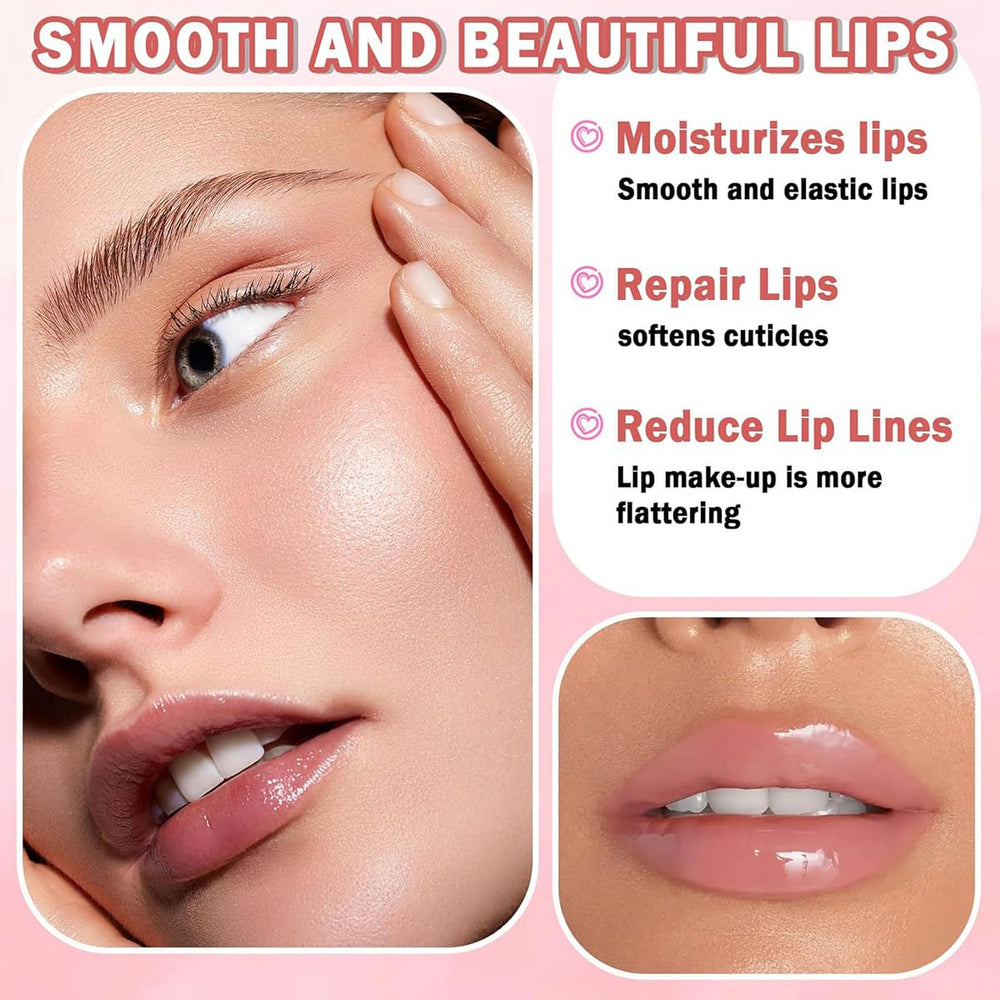Baorder: brillo labial transparente con acabado luminoso y suave.