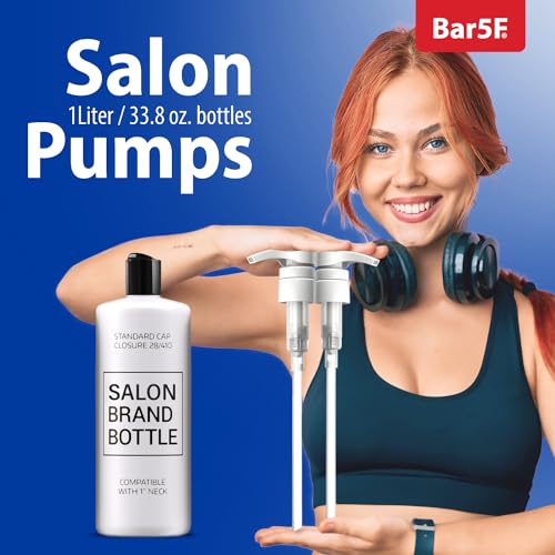 Bar5F bomba universal blanca para botellas, uso diario seguro y cómodo