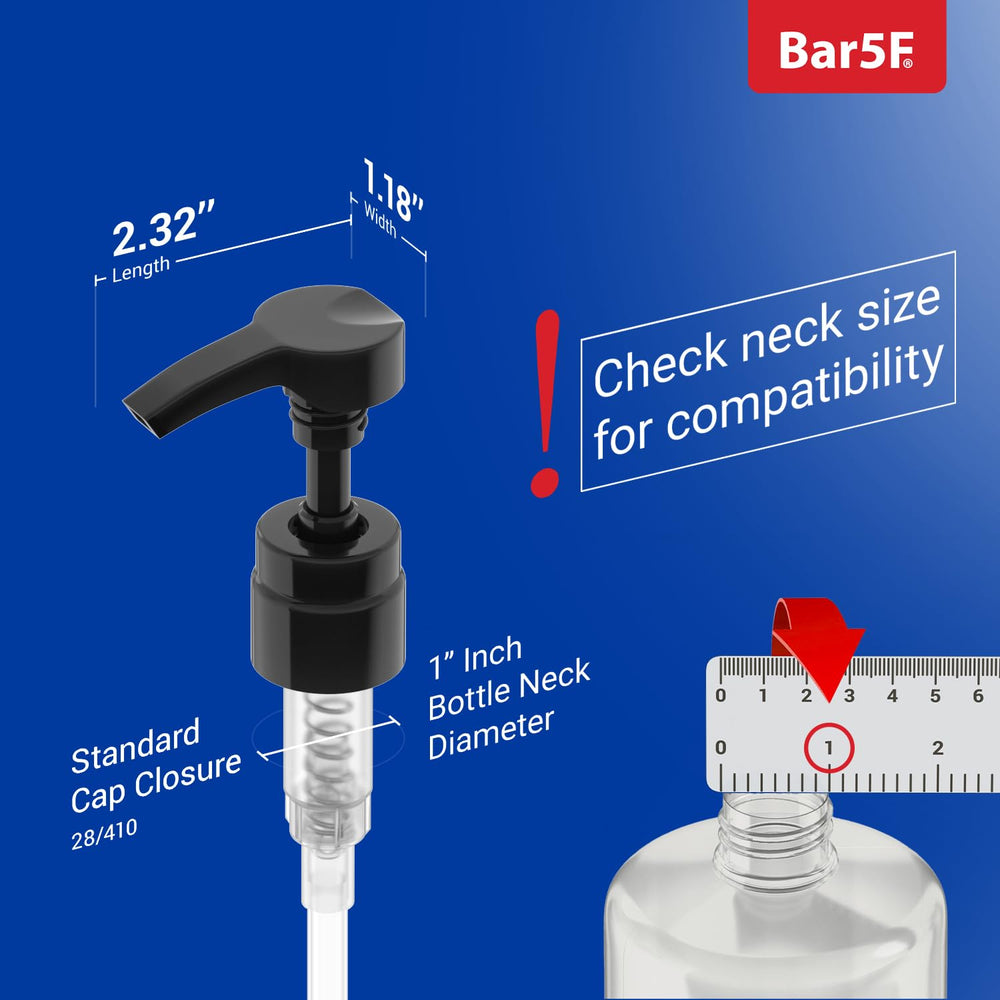 Bar5F dispensador universal: compatible con botellas de litro