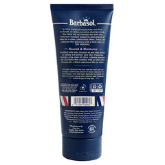 Barbasol 1919 crema de afeitar con aloe y coco para hidratar la piel.