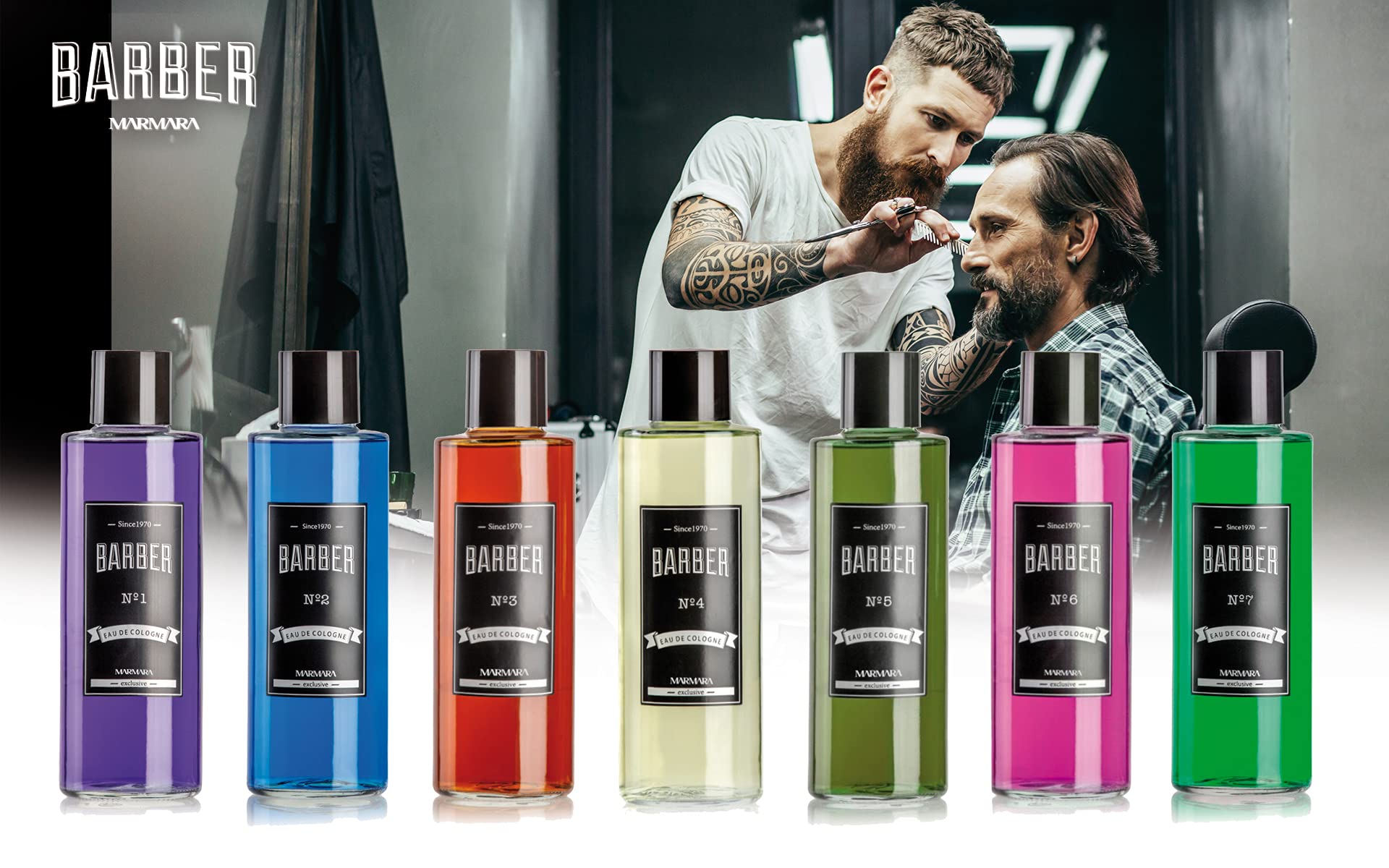 Barber Marmara Colonia: sensación de frescura constante tras la aplicación.