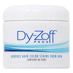 BARBICIDE Dy-Zoff: almohadillas quitamanchas para piel, eliminan manchas de tinte de forma rápida y sencilla.