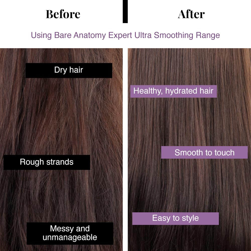 Bare Anatomy Suero complejo de carbohidratos hidrata y suaviza el cabello.