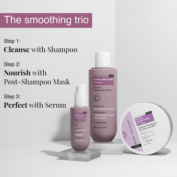 Bare Anatomy Champú Ultra Alisador uso diario para cabello encrespado.