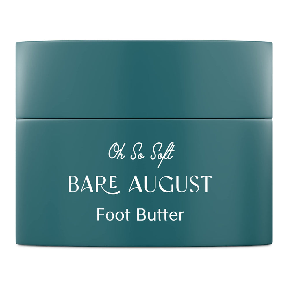 Bare August balm para talones, suavidad inmediata y confort diario.