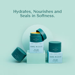 Bare August ritual de pedicura en casa con lujo natural.