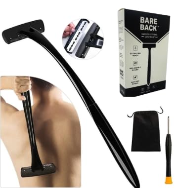 Bare Back Cuchilla Extra Ancha para cobertura rápida