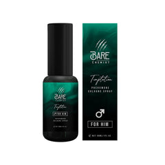 Bare Chemist Temptation: botella de colonia para hombre con aroma premium.
