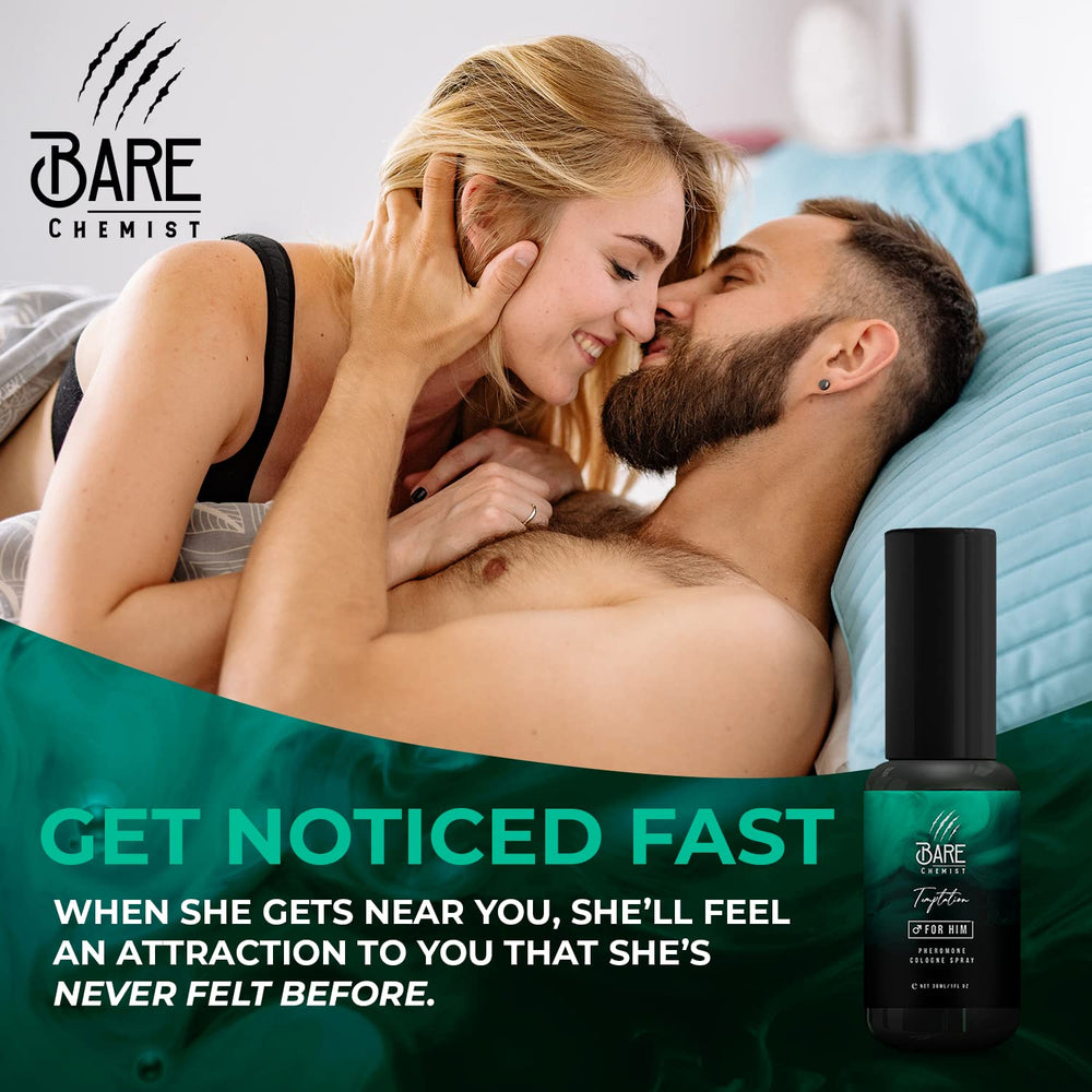 Bare Chemist Temptation envase ergonómico y fácil de transportar.