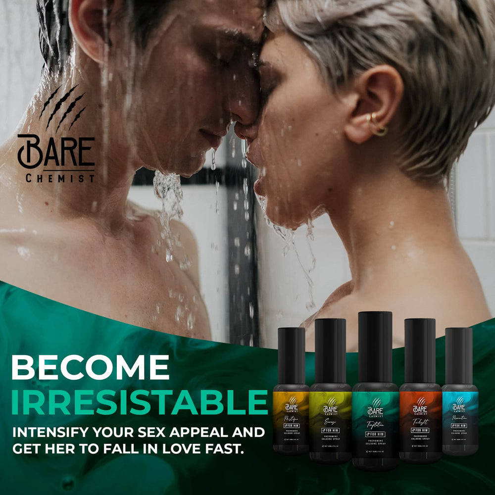 Bare Chemist Temptation fragancia premium de Francia para hombres.