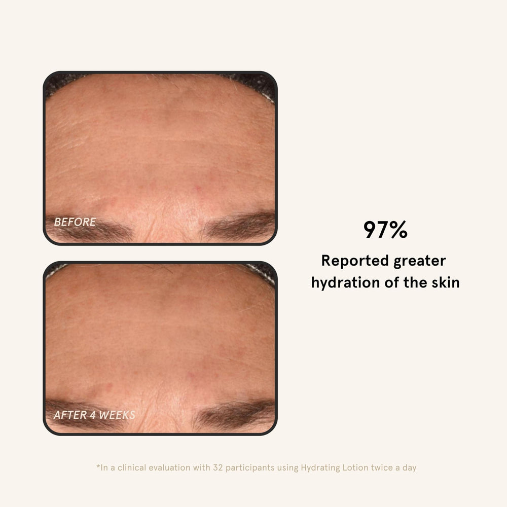 Barefaced loción antioxidante con resveratrol y manzana para defensa ambiental.