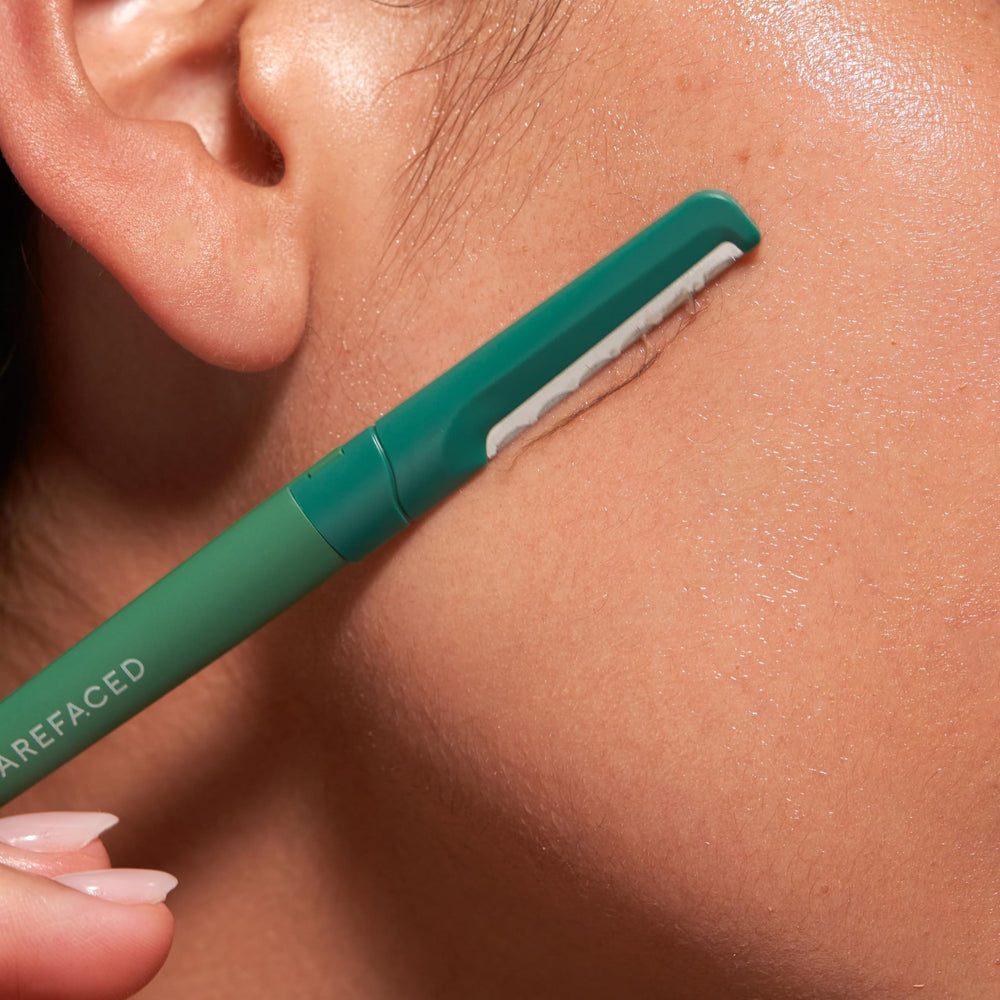 Cuchillas precisas Barefaced para dermaplaning suave y eficaz