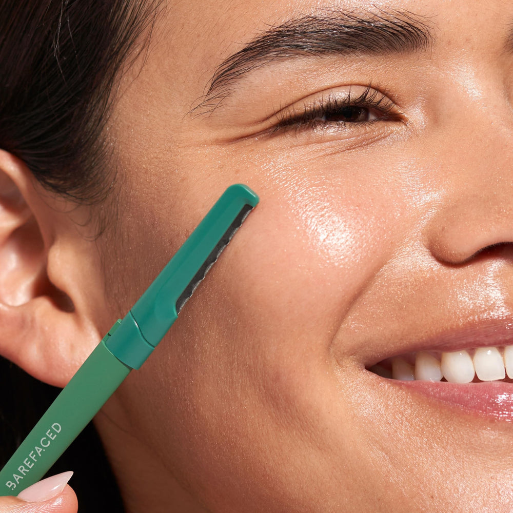 Rutina de uso en casa con Barefaced para dermaplaning en casa