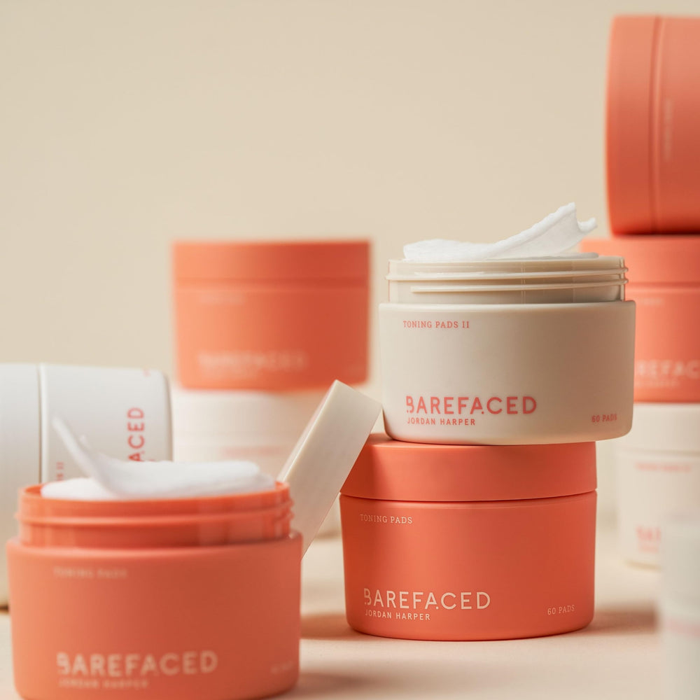 Barefaced Toning Pads favorecen la absorción de tratamientos posteriores.