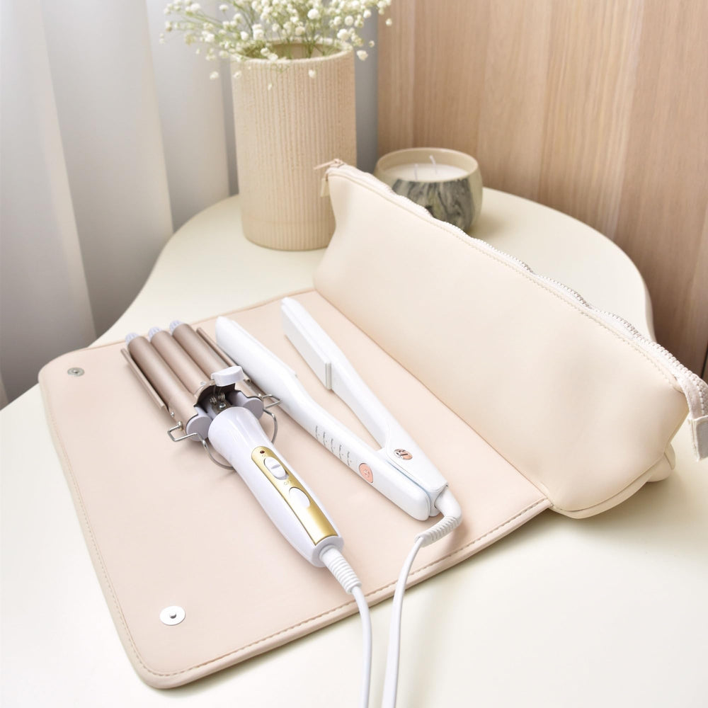 Adecuada para almacenamiento y transporte de accesorios de cabello.
