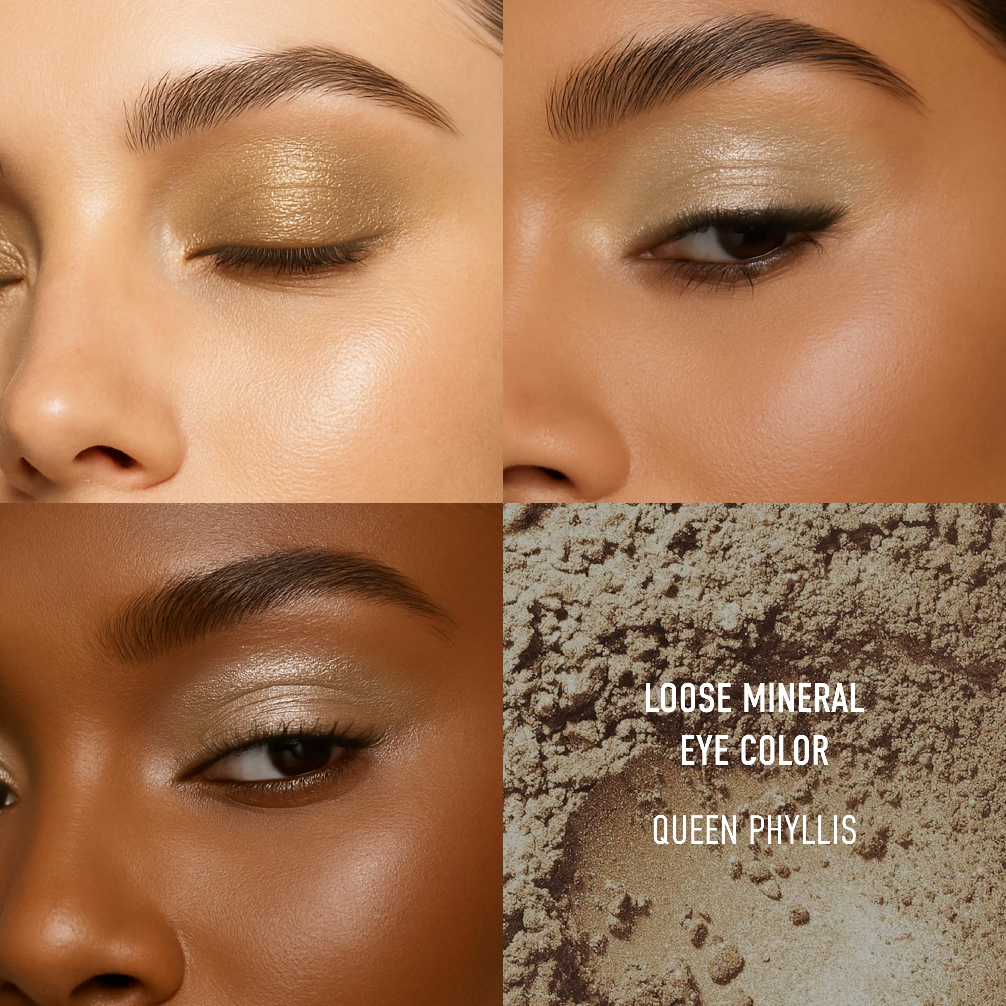 bareMinerals sombra mineral suelta para aplicación suave y uniforme
