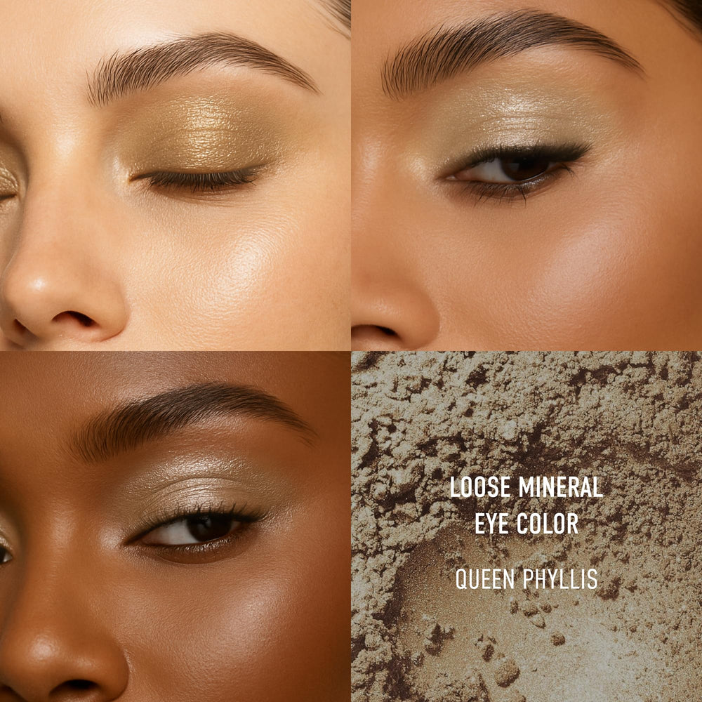 bareMinerals sombra mineral suelta para aplicación suave y uniforme